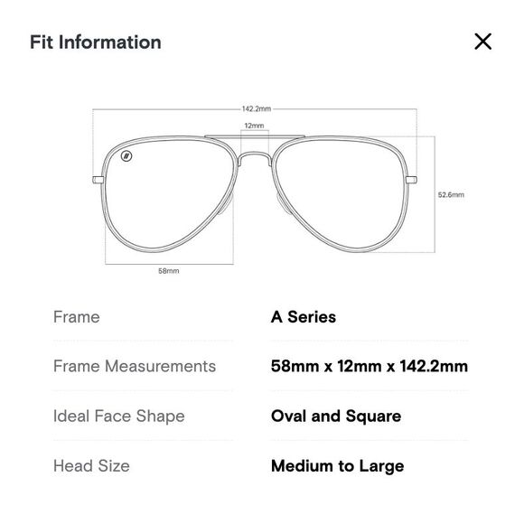 Blenders Aviator Sunglasses Polarized A Series Heavenly Shine - Picture 8 of 14